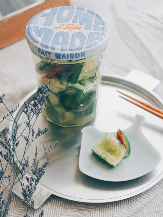 玻璃罐常備菜：醃漬小黃瓜